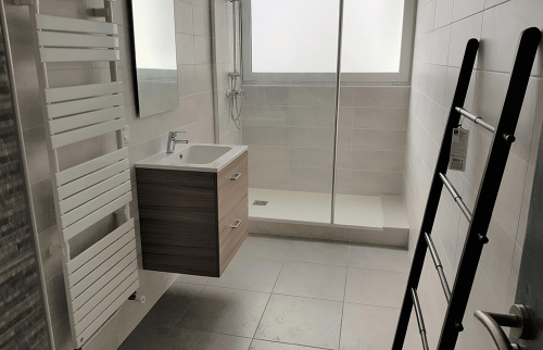 Travaux à Bayonne : réhabilitation d’une salle de bain