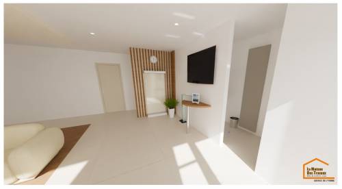 Visuels 3D depuis l'entrée