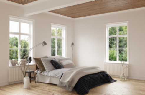 Faux plafond chambre Coutras
