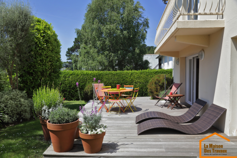 installation d'une terrasse en bois