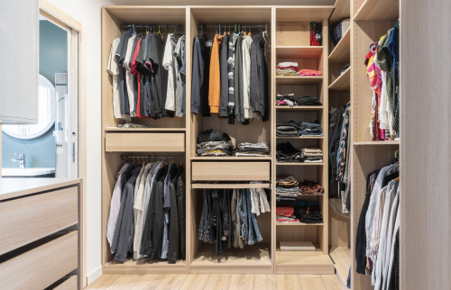 Création d'une suite parentale à la Haye-Fouassière - création dressing