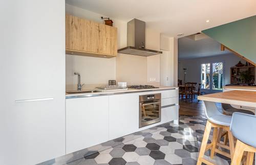 Cuisine moderne blanche