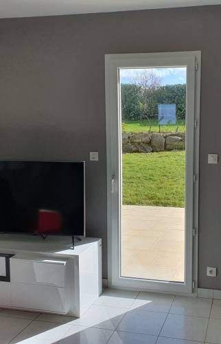 Maison vue de l'intérieur