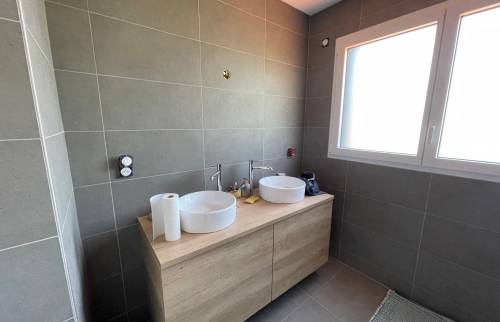 Surélévation de maison à Nantes : salle de bain