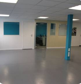 Rénovation d'un local professionnel sur Cérences 50510