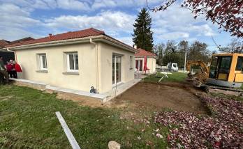 Création d'une extension à Coublevie