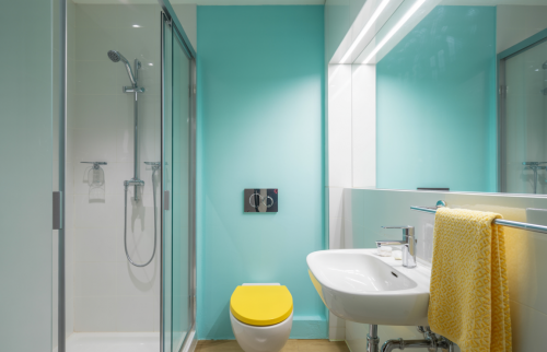 Rénovation appartement coloré 