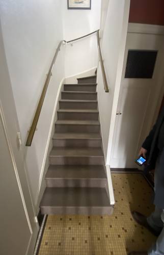 Escalier avant transformation