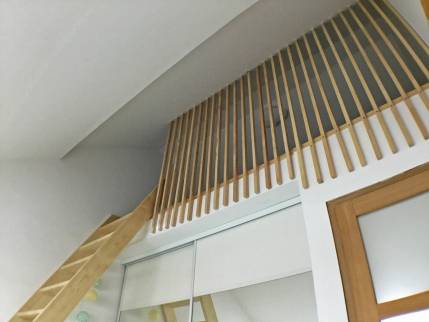 Création d'une mezzanine dans combles perdus