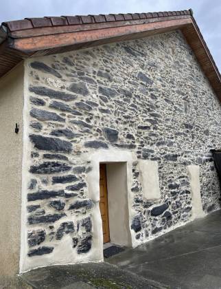 Chantier terminé : Rénovation de façade avec pierres apparentes
