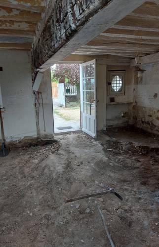 Décaissement du sol