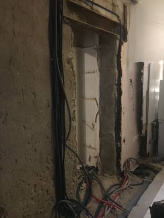 Travaux de création de salle d'eau avec ouverture de mur porteur - Nantes 44