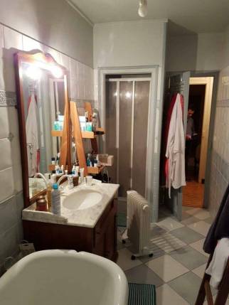 Ancienne salle de bain avant travaux de rénovation intérieure - Sénart 77127