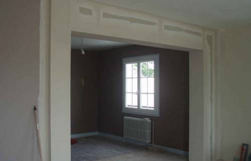 Escalier pour aménagement de combles dans plafond béton à BLOIS (41)