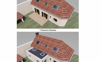 projet extension La Maison des Travaux Evreux