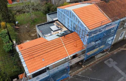 Agrandissement d'une maison au coeur de Vertou