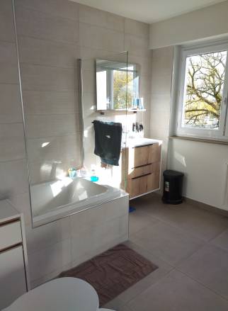 Pose de carrelage salle de bain à Rixheim