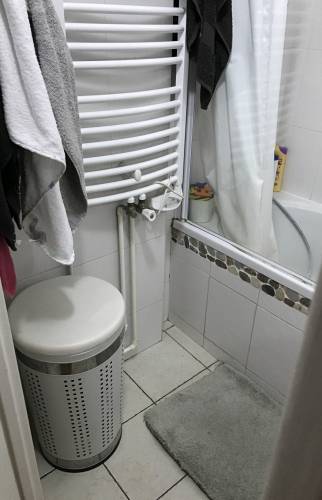 salle de bain avant travaux - Paris 17