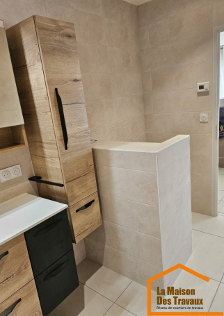 salle de bain rénovée