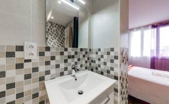 Rénovation complète d’un appartement à Quimper (29000) - la salle de bains