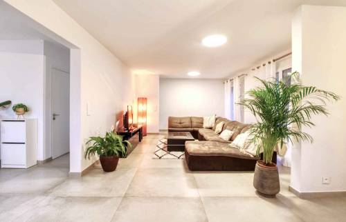 Espace de vie ouvert et spacieux