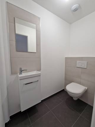 Installation d'un wc suspendu à Mulhouse