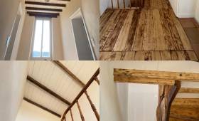 Escalier intérieur après travaux de rénovation - Montauban 82000