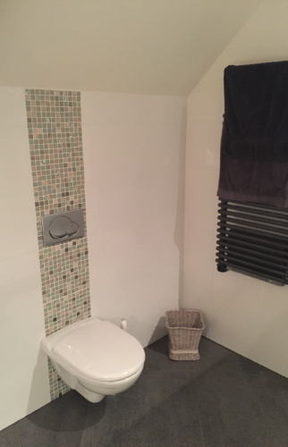 WC suspendu à l'étage