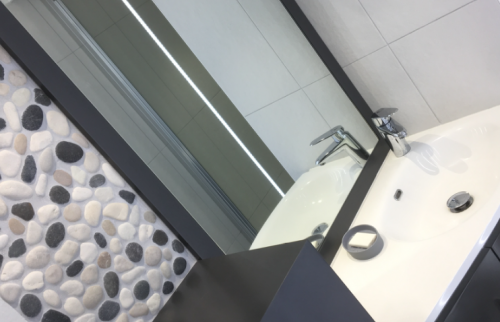 Meuble vasque en faible profondeur Essonne 91