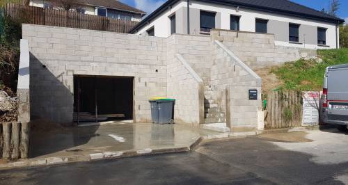 Garage avant finition (Essonne)