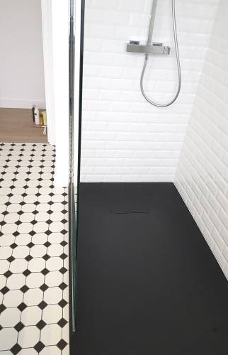 Rénovation du sol dans une salle de bain à Port-Marly (78)