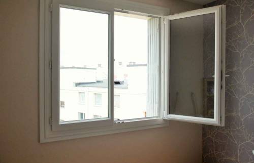 Décoration et rénovation d'un appartement : peintures, papier peints, menuiseries intérieures PVC (Lyon Villeurbanne)