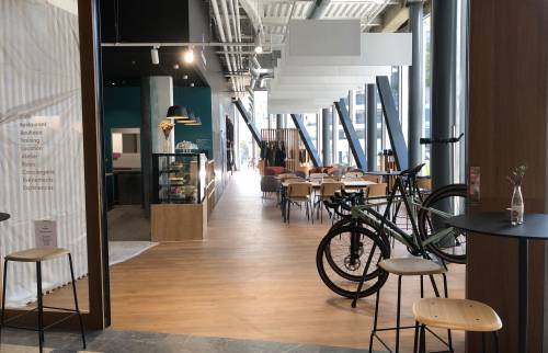 Photo après travaux entrée du magasin