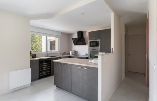 Agrandissement et rénovation d'une maison au sud de Nantes