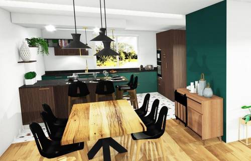 Rénovation d’une pièce à vivre à Trept