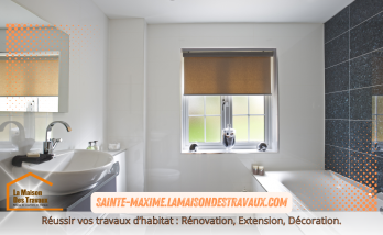 Grâce aux conseils de David, courtier en travaux de La Maison Des Travaux de Sainte-Maxime, les clients ont opté pour des fenêtres en double vitrage argon, offrant une isolation performante