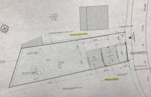Plan à plat agrandissement