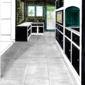 variation contemporaine d’un même espace de vie – conception par Gaëlle Simon