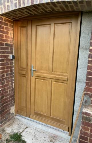 Porte en bois Chêne - Renov et Arts Rouen