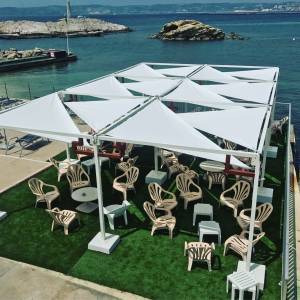 Pergola bain Militaire - Cedric Balestra - La Maison Des Architectes