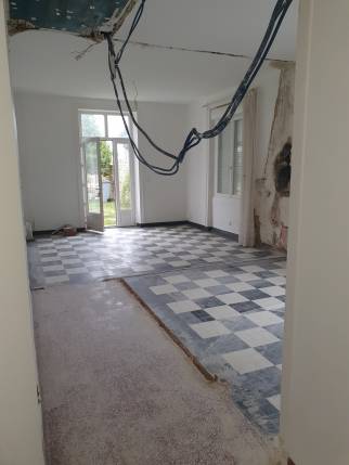 photos après la démolition