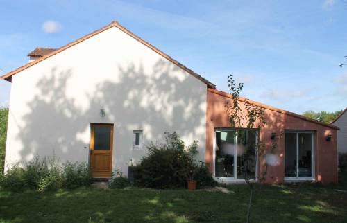 Extension terminée, vue d'ensemble de la maison à Vertou (44)