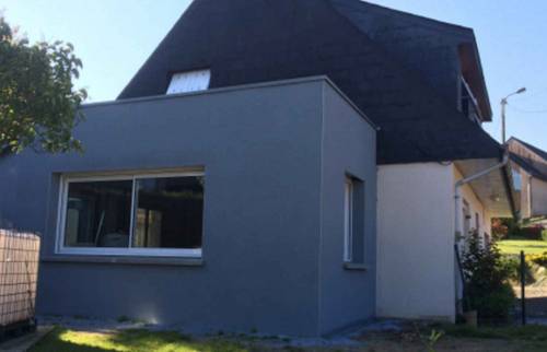 extension bétonnée - Mennecy (91) 