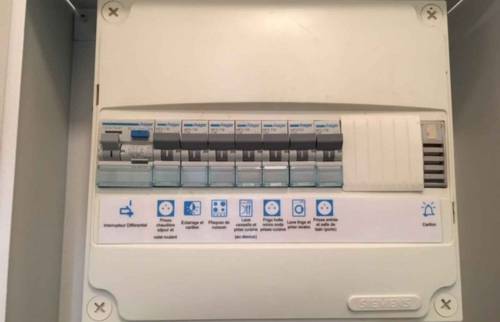 Tableau électrique après rénovation complète - Nantes 44