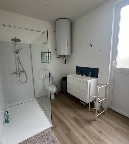 Salle de bain rénovée Fouras