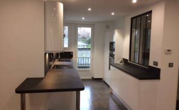 Rénovation d'une cuisine dans un appartement à Deauville