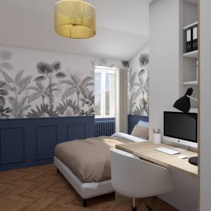 Ambiance élégante et chaleureuse dans un 45 m² rénové à Angers – architecte d’intérieur