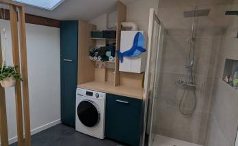 salle de bain après travaux 