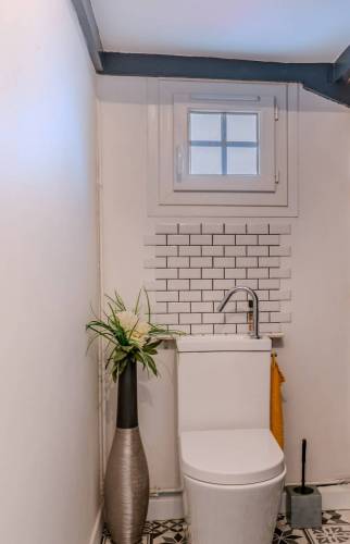 Rénovation d’une salle de bain et d’un WC à Tullins toilettes