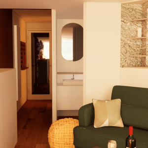 Studio 20 m² optimisé pour location saisonnière à Chamrousse - Coralie Burger